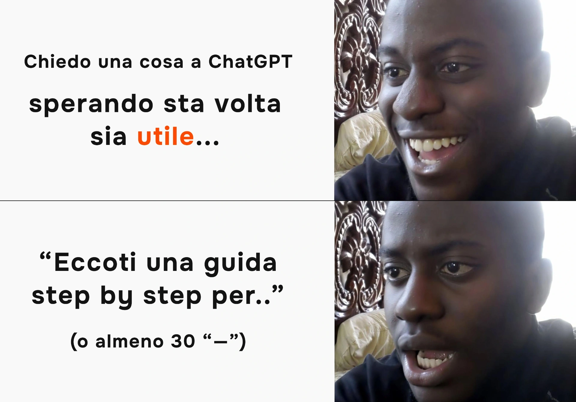 Meme vita con ChatGPT