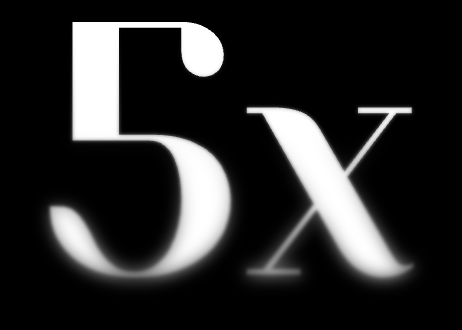 5x